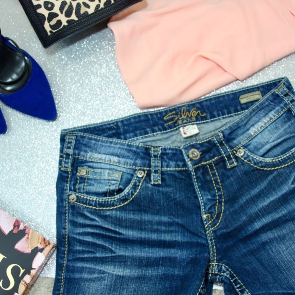 Silver Jeans Berkley Surplus Bootcut Flap Pocket